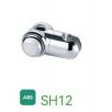 Durable ABS Shower Head Holder with Premium Chrome Finish