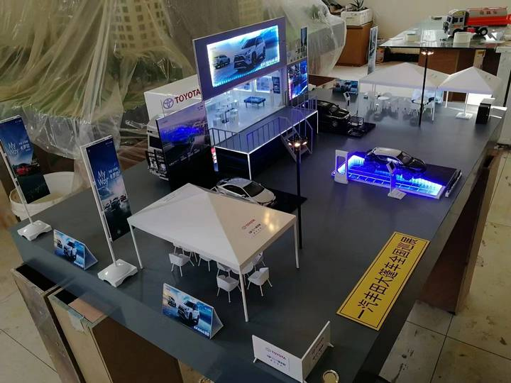 New Energy Storage Vehicle Display Model Making Suitable for Car Exhibitions