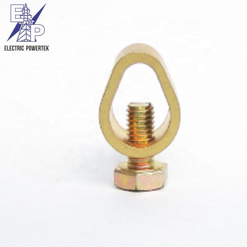 Brass/Cooper/Aluminium a-Type Earth Rod Clamp Made in China