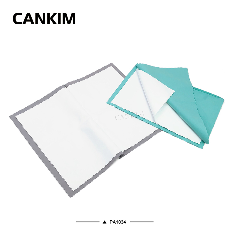 Newly Designed Page-Style Eye Glasses Cleaning Cloth Gold Polishing Cloth Polishing Cloth for Jewelry with Logo