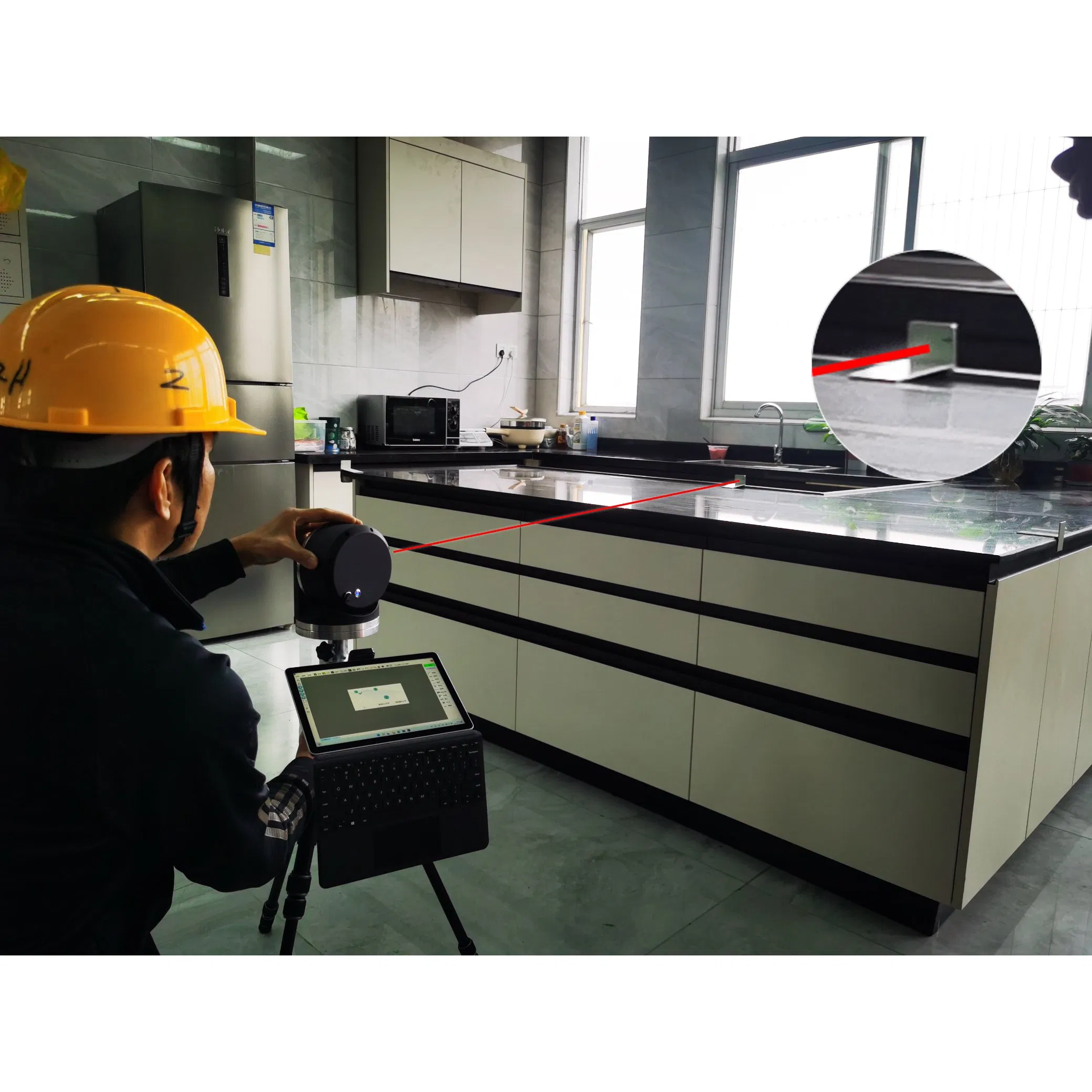 2026 Bcmc Bcmk-120 The Countertop Template Process 3D Laser Templating