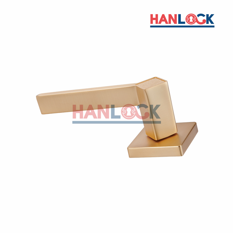 High Quality Manufacturer Bathroom Zinc Alloy Door Hardware Interior Pull Lever Handles