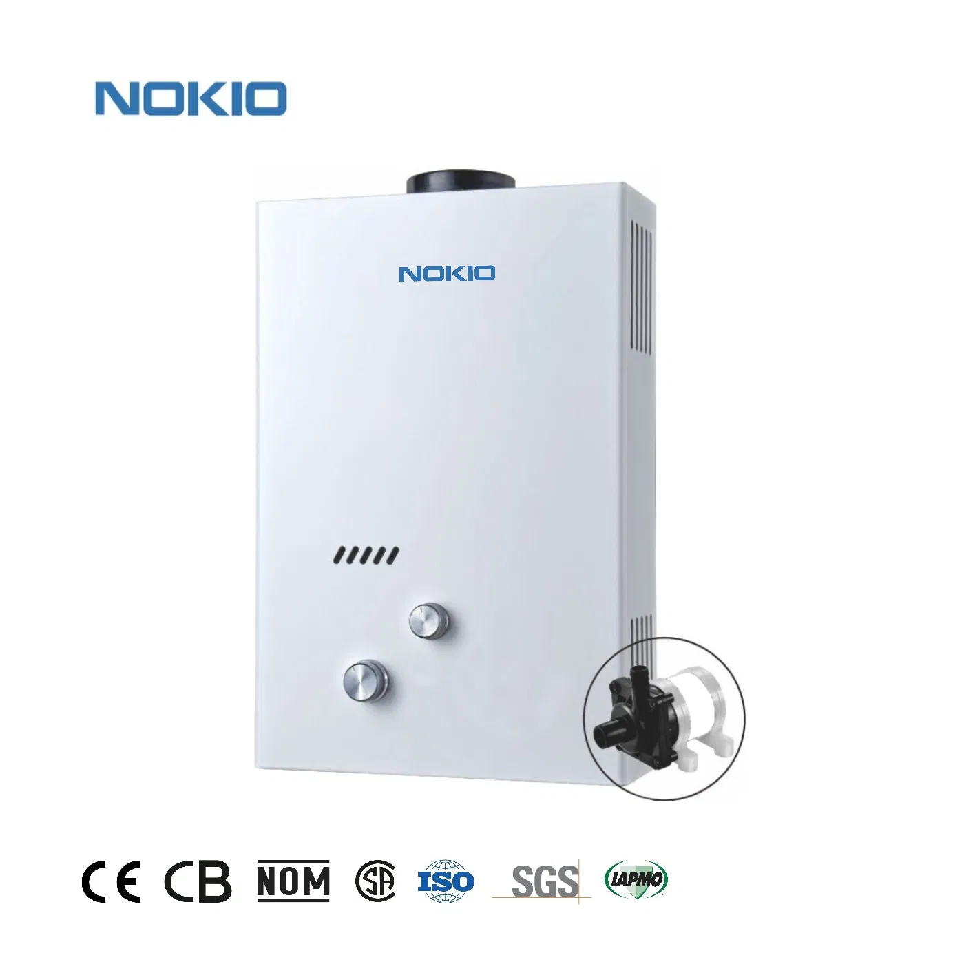Seconds Hot Water Pump Machine Smart Inverter Instant Gas Water Heater