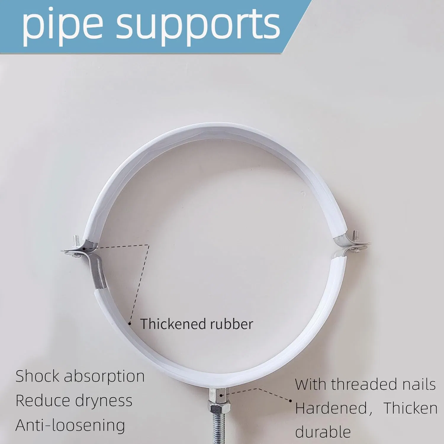 Custom Heavy Duty Industrial Grade Tube Clamp Hydraulic Self Tapping Nail Pipe Clamps