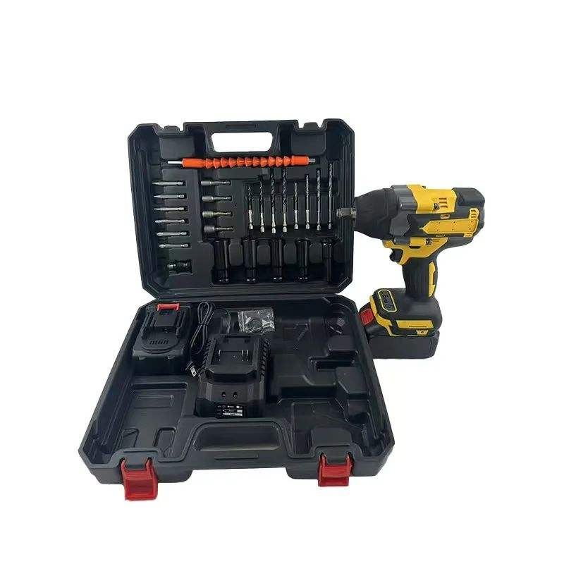 Аккумуляторная дрель-шуруповерт 21В, 3-в-1