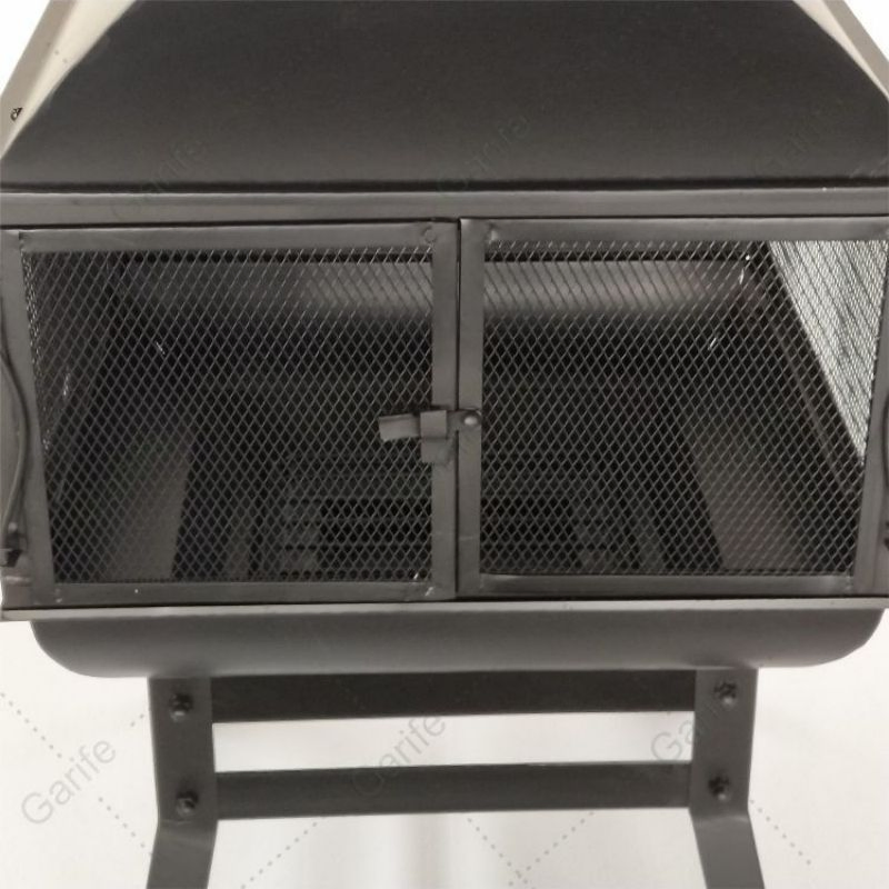 Hot Selling Garden Heater Patio Backyard Steel Chimenea Charcoal Outdoor Fire Pit with Chimney