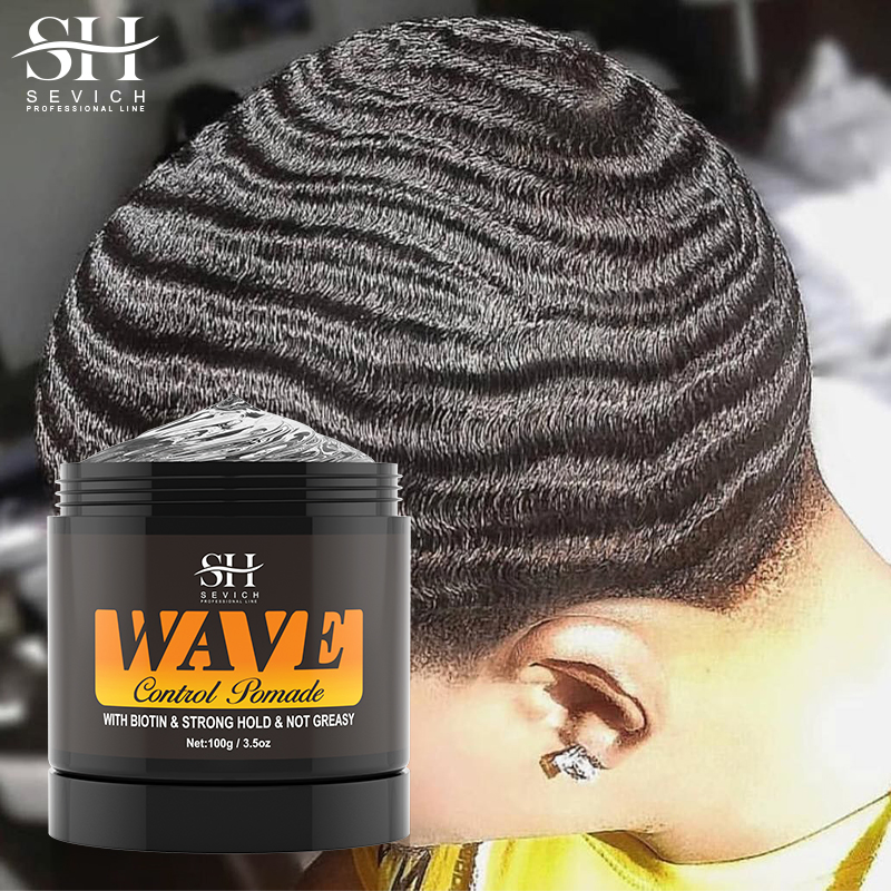 Professional Extra Strong Hold Hair Pomade Wax Long Lasting Hair Pomade