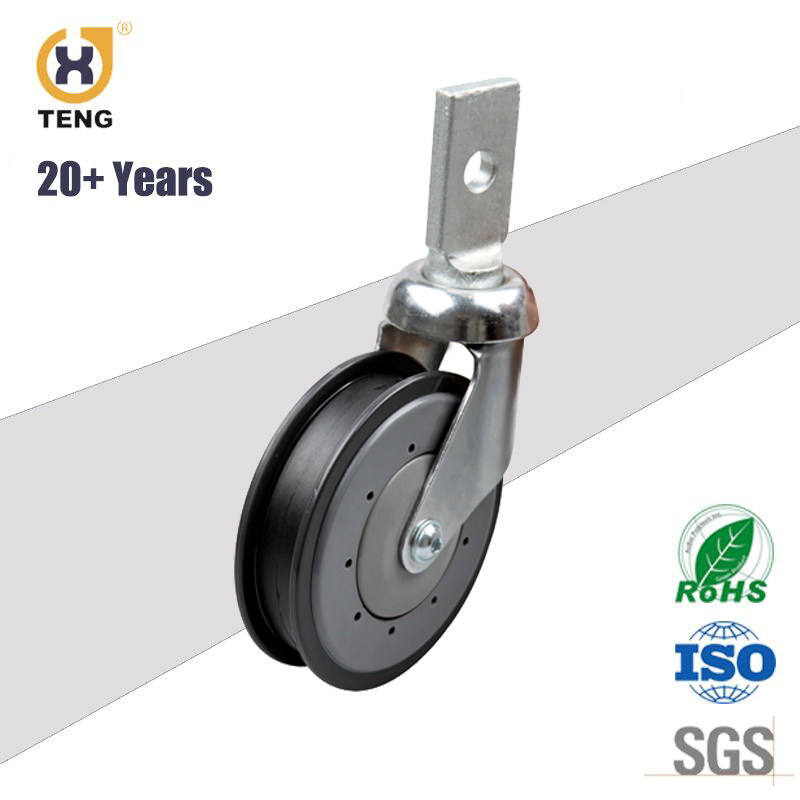 High Peformance TPR/PU Caster for Supermarket Trolley