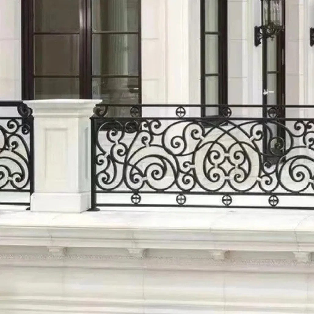 New Characteristics Traditional Classic Waterproof and Antiseptic Garden Terrace Can Be Customized with Metal Railing