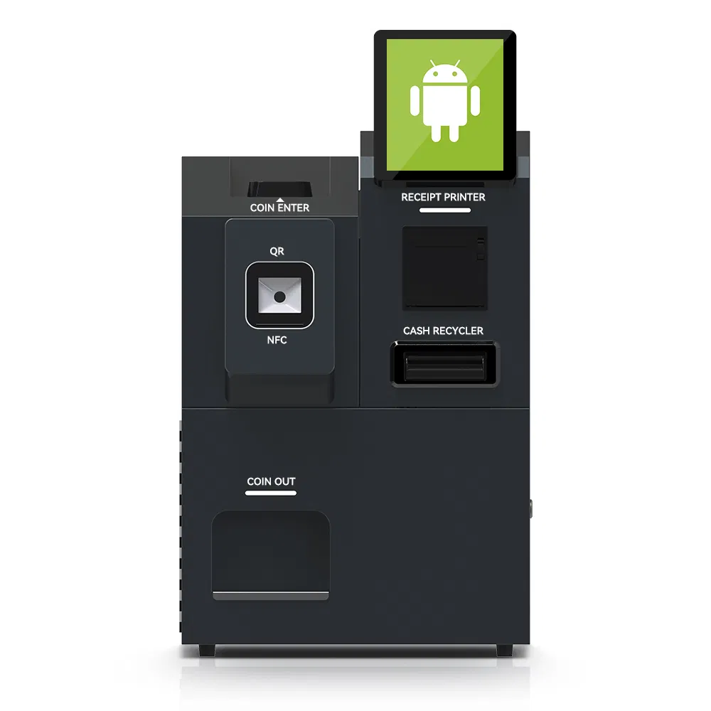 Capacitive Touch Payment Kiosks Dual Screen Cash 10.1'' POS Machine Touch Screen