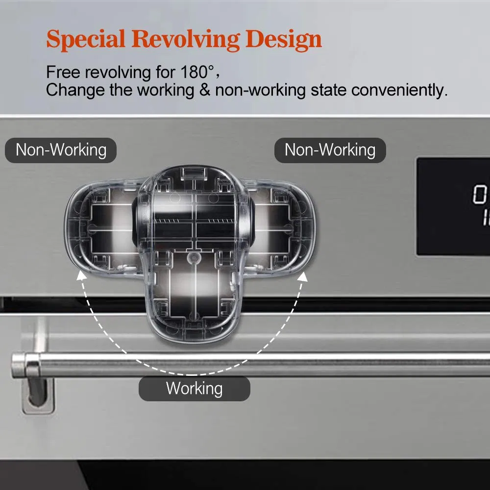 Child Safety Heat Resistant Oven Door Lock Oven Front Baby Safety Lock