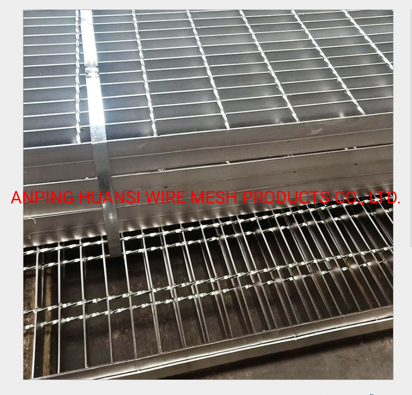 Hot Dipped Galvanized Heavy Duty Serrated Steel Bar Grating