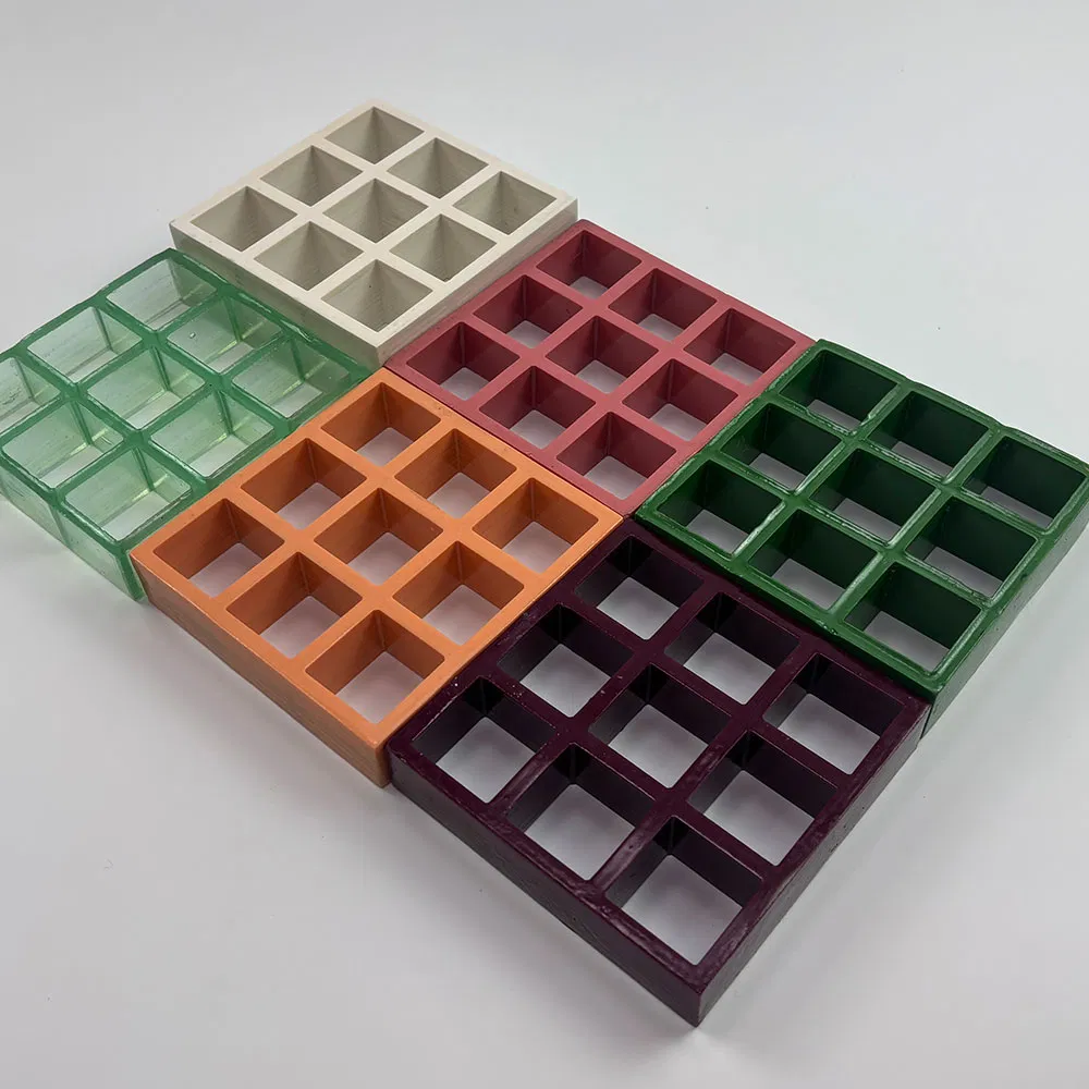 UV Resistant Fiberglass Grating Outdoor Platform Roof Deck Balcony Corrosion Protection Structural Safety Enhanced Durability Non Conductive Lightweight Materia