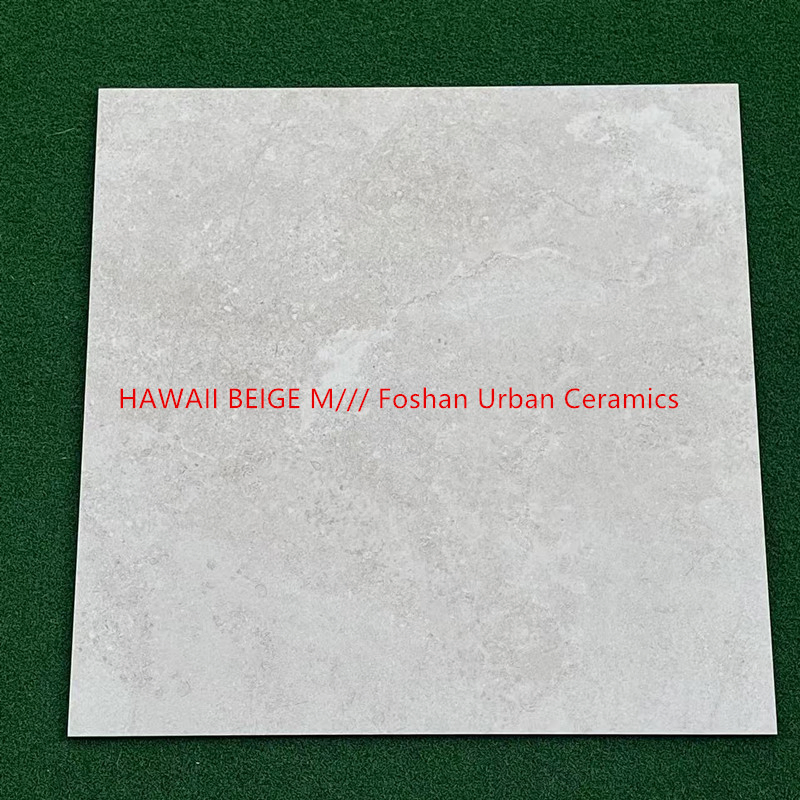 Hot Selling Foshan Hawaii White M 600*600mm P3 Porcelain Matte Floor Antique Rustic Tile