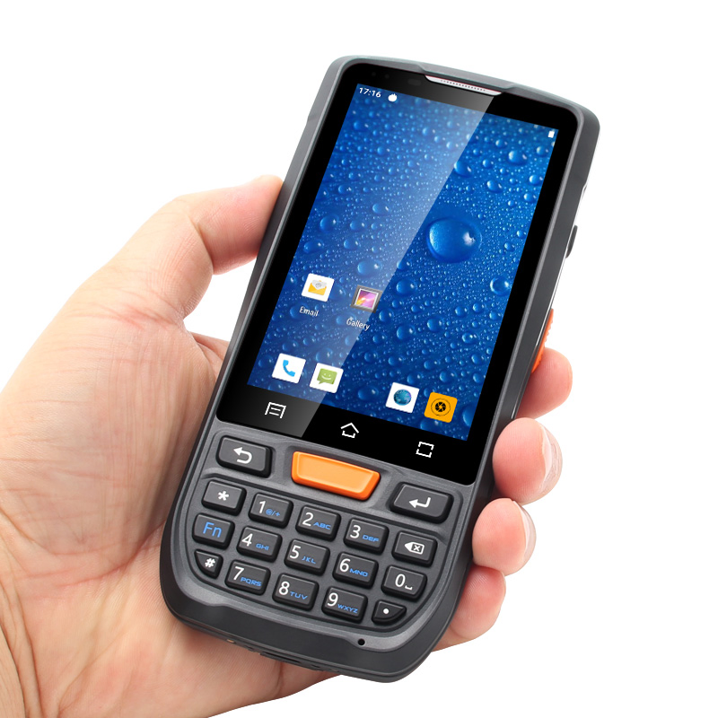 Wholesale Uniwa HS001 4G Mobile Phone Android 12 Handheld PDA Terminal Rugged Barcode Scanner with Big Battery