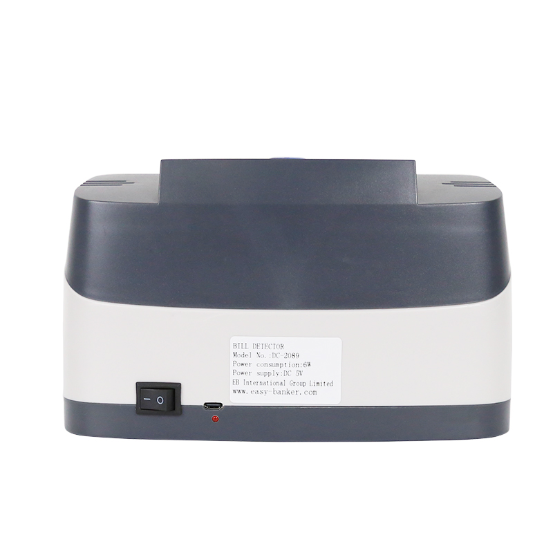 DC-2089C LED UV Counterfeit Money Detector Fake Currency Detector Portable Bill Detector USB Rechargeable