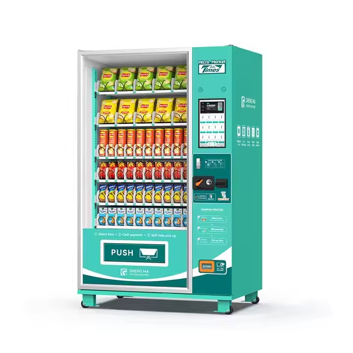 Fast Dispensing Vending Machine for Beverage Snack Quick Service