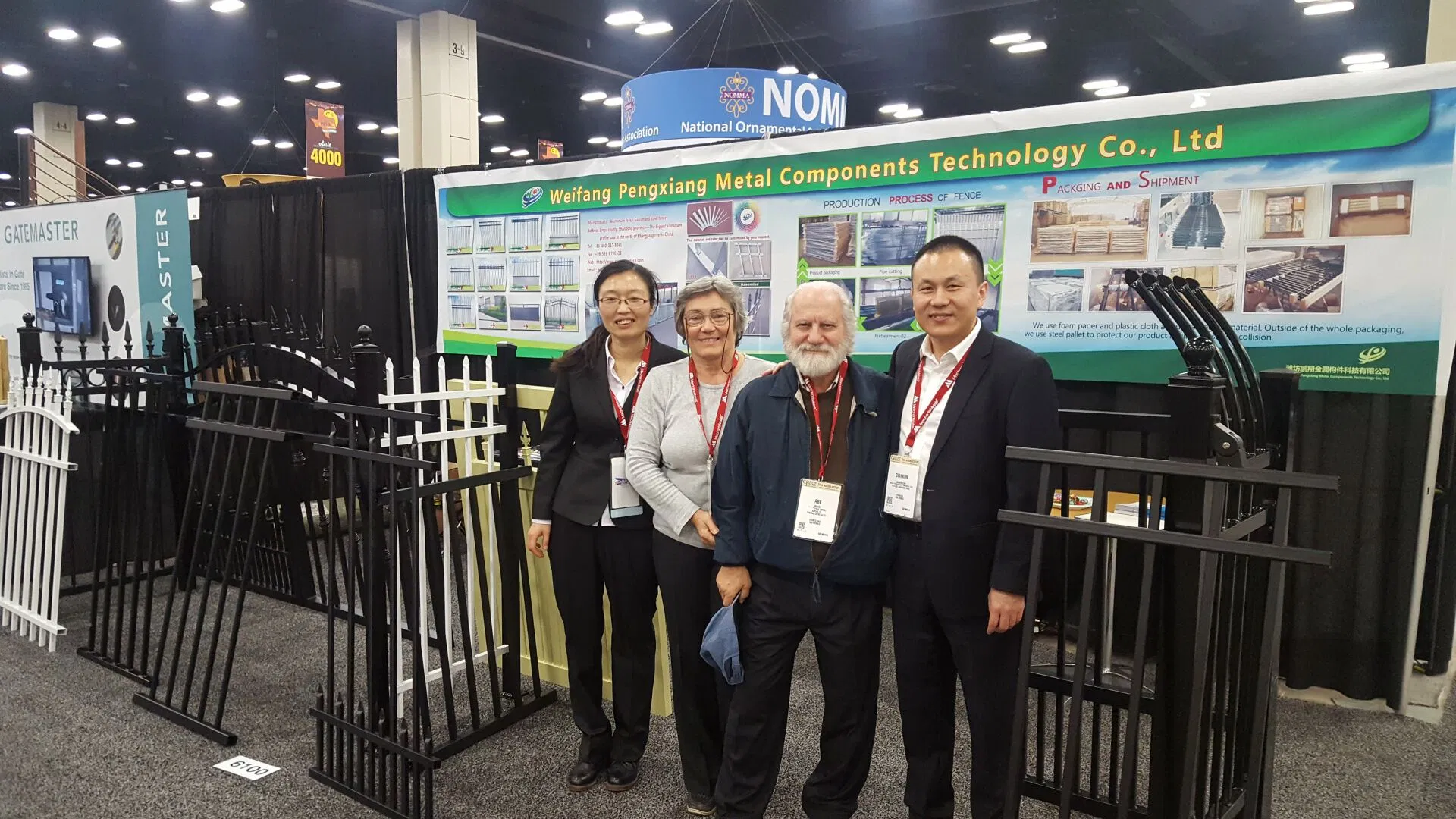 Decoration Main Gate Design Outdoor Aluminum Fencing Safety-Fence Wrought Iron Fence Slat Fence China Factory