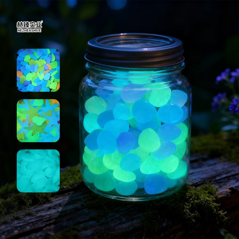 Multifunctional Luminescent Stone for Decorative, Craft, Architectural, and Security Applications.