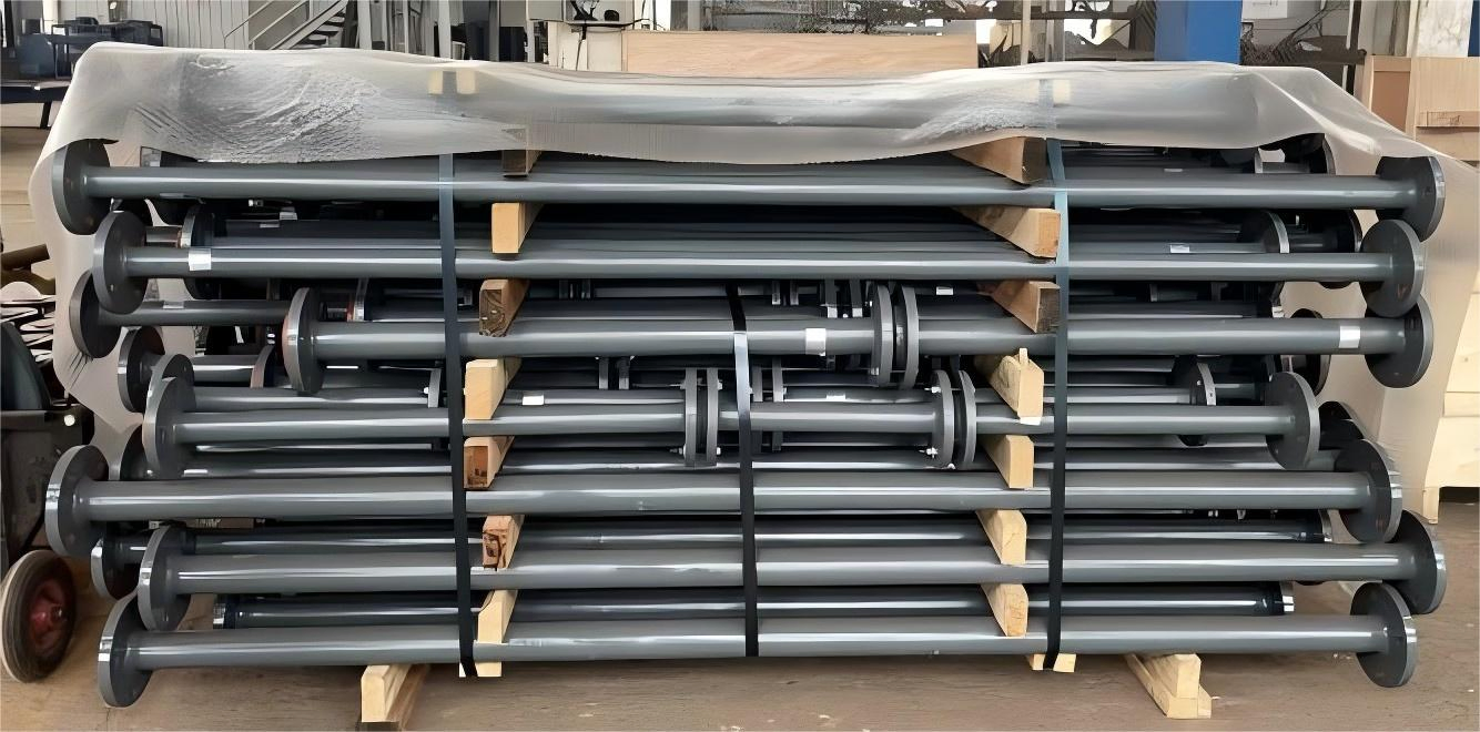 PTFE Lined Pipe Spool for High Corrosive Acidic Fluid