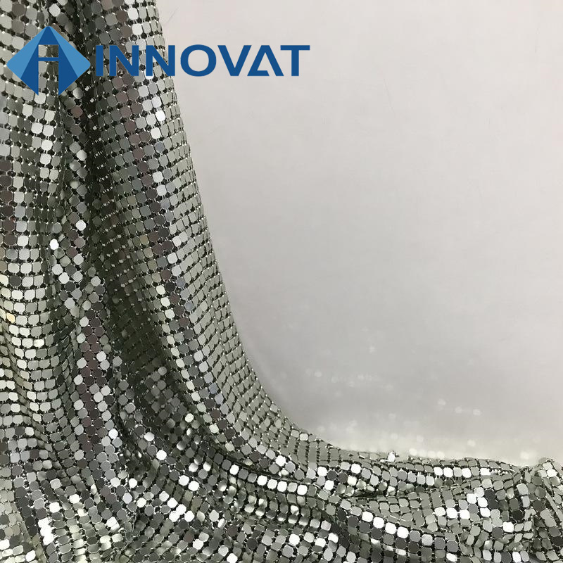 Mesh Aluminum Flakes/Metallic Curtain Sequins/Wall Curtain/Window Curtain