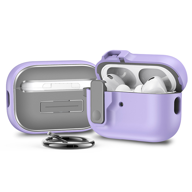Чехол для AirPods Pro 2/3/4 с откидной крышкой