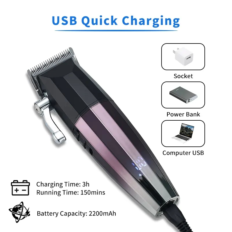 Low MOQ Ukca CE Barber Hair Clippers Accessories Professional Hair Machine Clippers