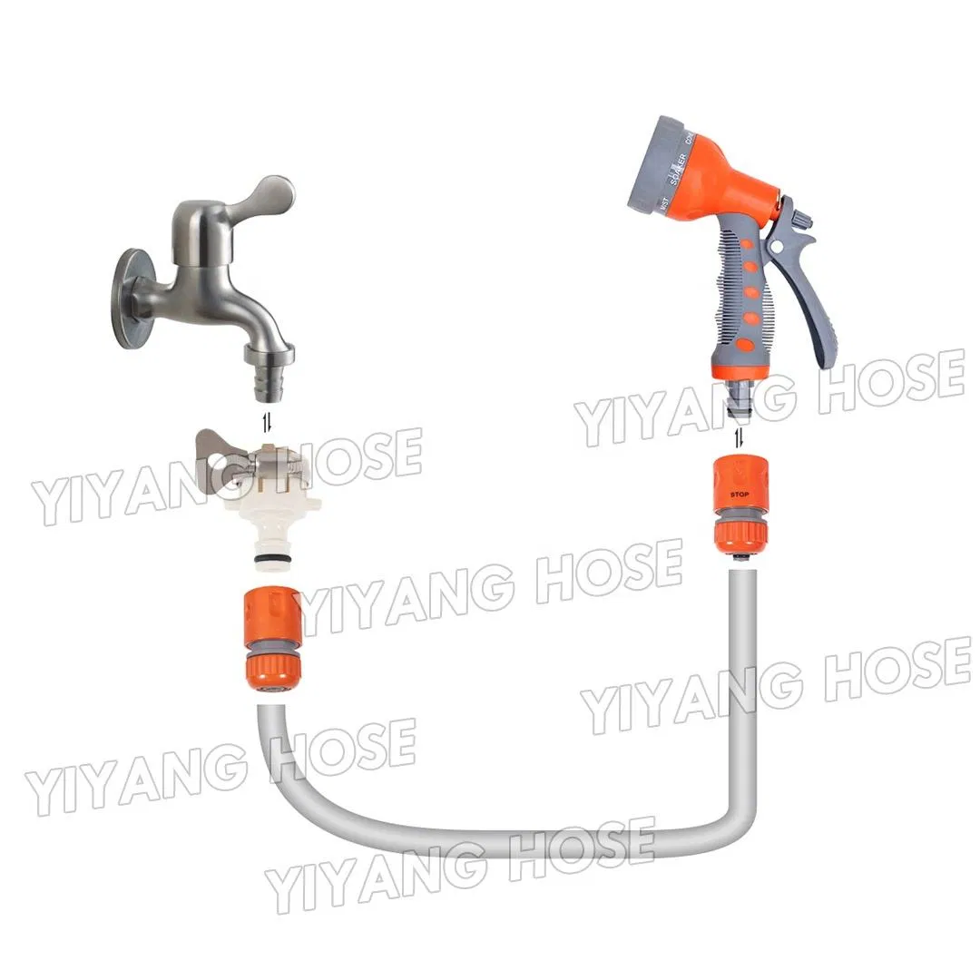 Premium Expandable Garden Hose with Durable Reel System