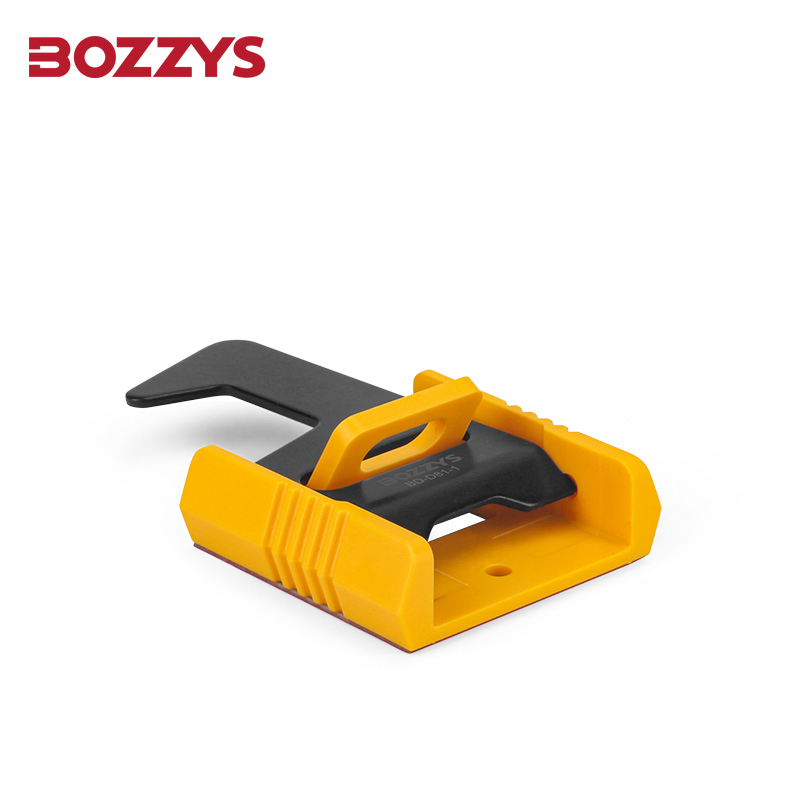 Bozzys Simple Circuit Breaker Lockout with Steel Plate