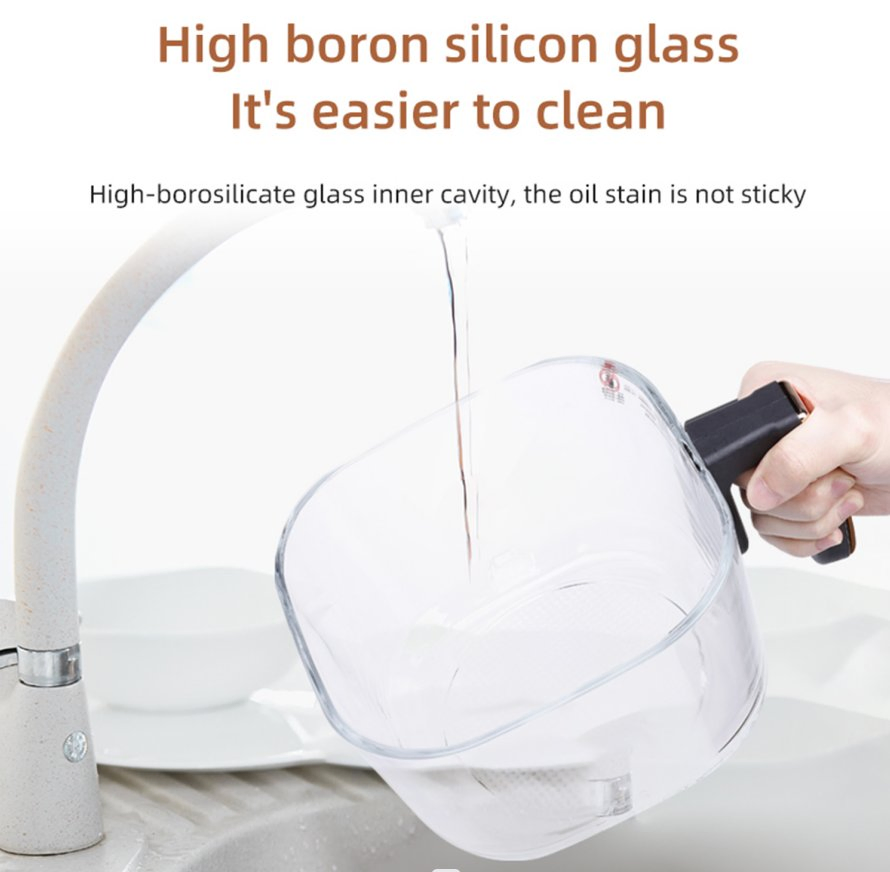 Custom Smart Air Fryer Digital Air Fryer 5L Basket with 360 Visible Window Oven Air Fryer