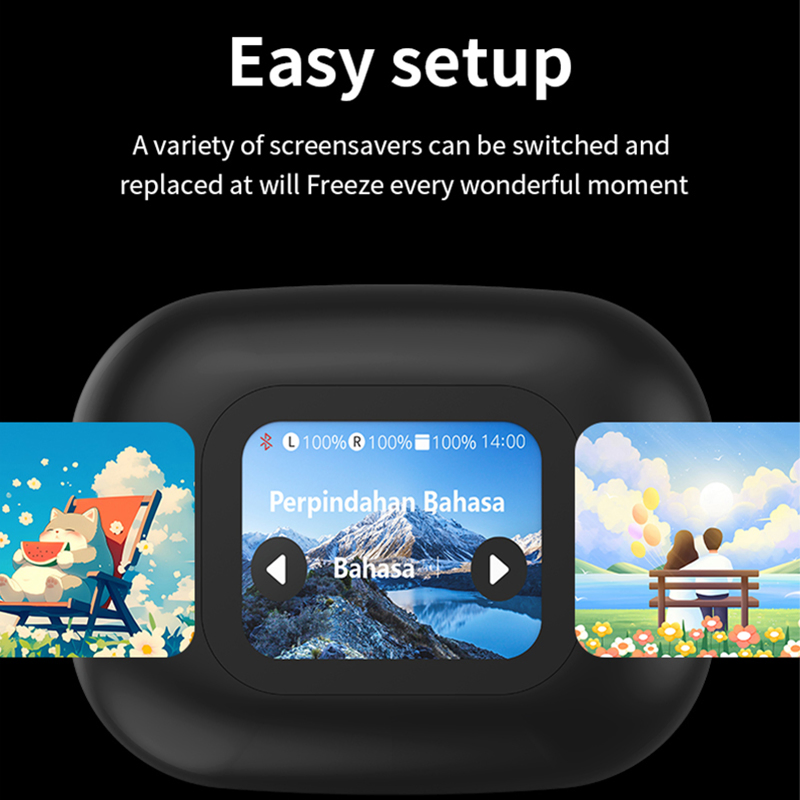 Беспроводные наушники OWS с AI-переводчиком и слотом TF