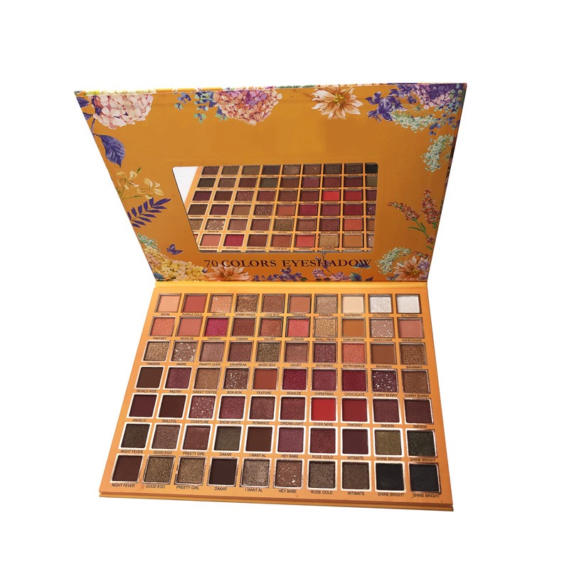 FL-05 70 Color Eyeshadow Palette Matte Pearlescent Makeup Wholesale