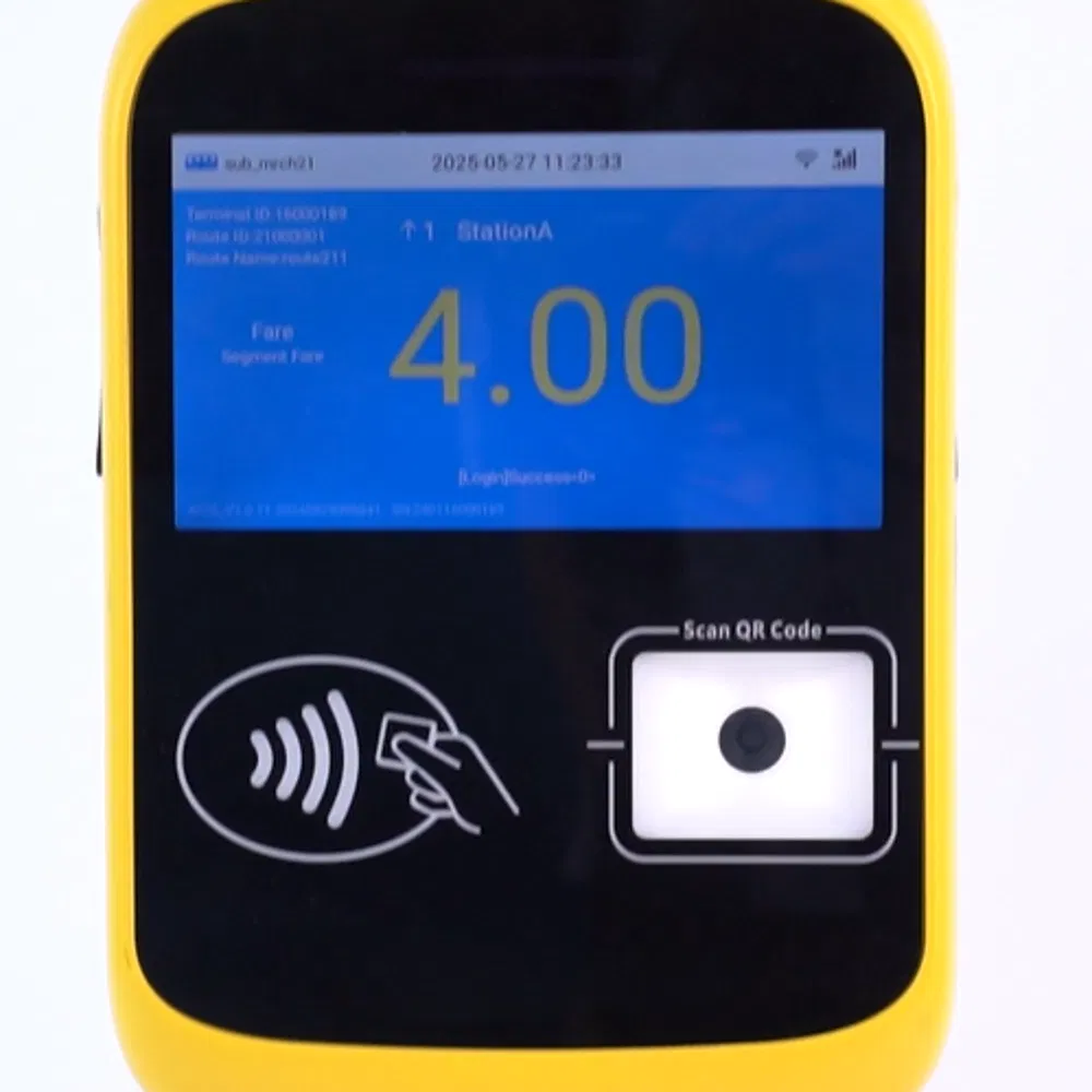 Compact Android 10 Card Validator with Bright 7-Inch LCD