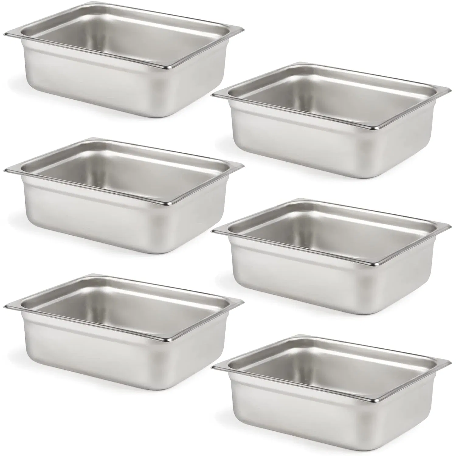 Kitchen Utensils Set 2/3 20mm Deep Steam Table Pan for Catering Supplies