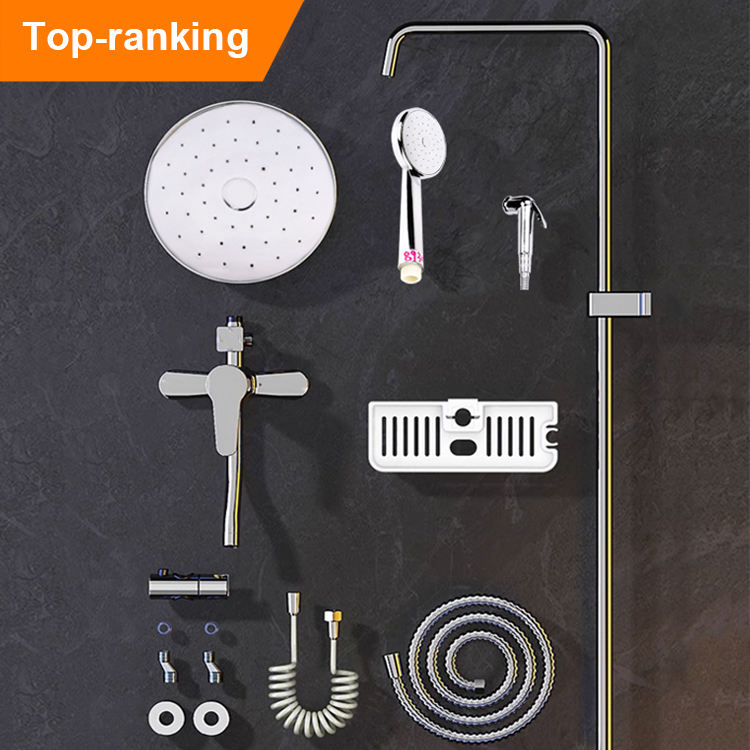 Ifan Guaranteed Quality GB-T12777-2019 Bidet Toilet Sprayer Set 1/2" Shower Head Set Durable Large Water Yield Hot Showers