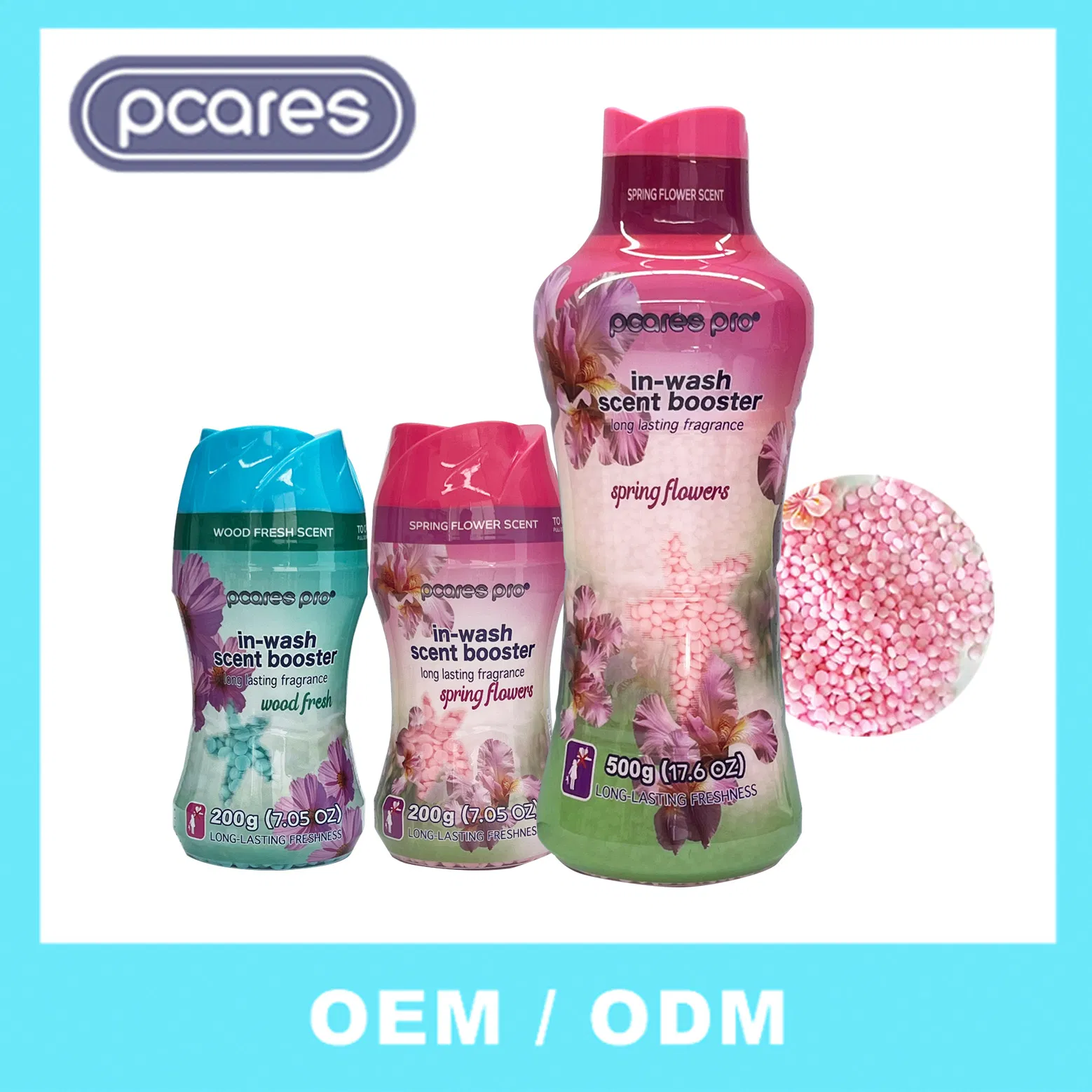 OEM Brand Laundry Scent Booster Beads Long Last Fragrance Washing Clothes Cotton Fresh Smell No Phosphate