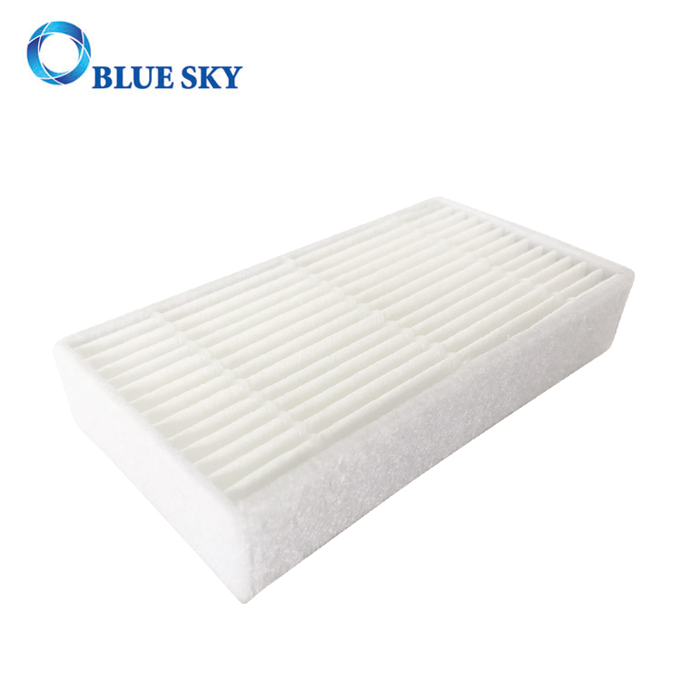 White Square HEPA Filter for Ilife V3 V3s V5 V5s PRO Robot Vacuum Replacement Accessories