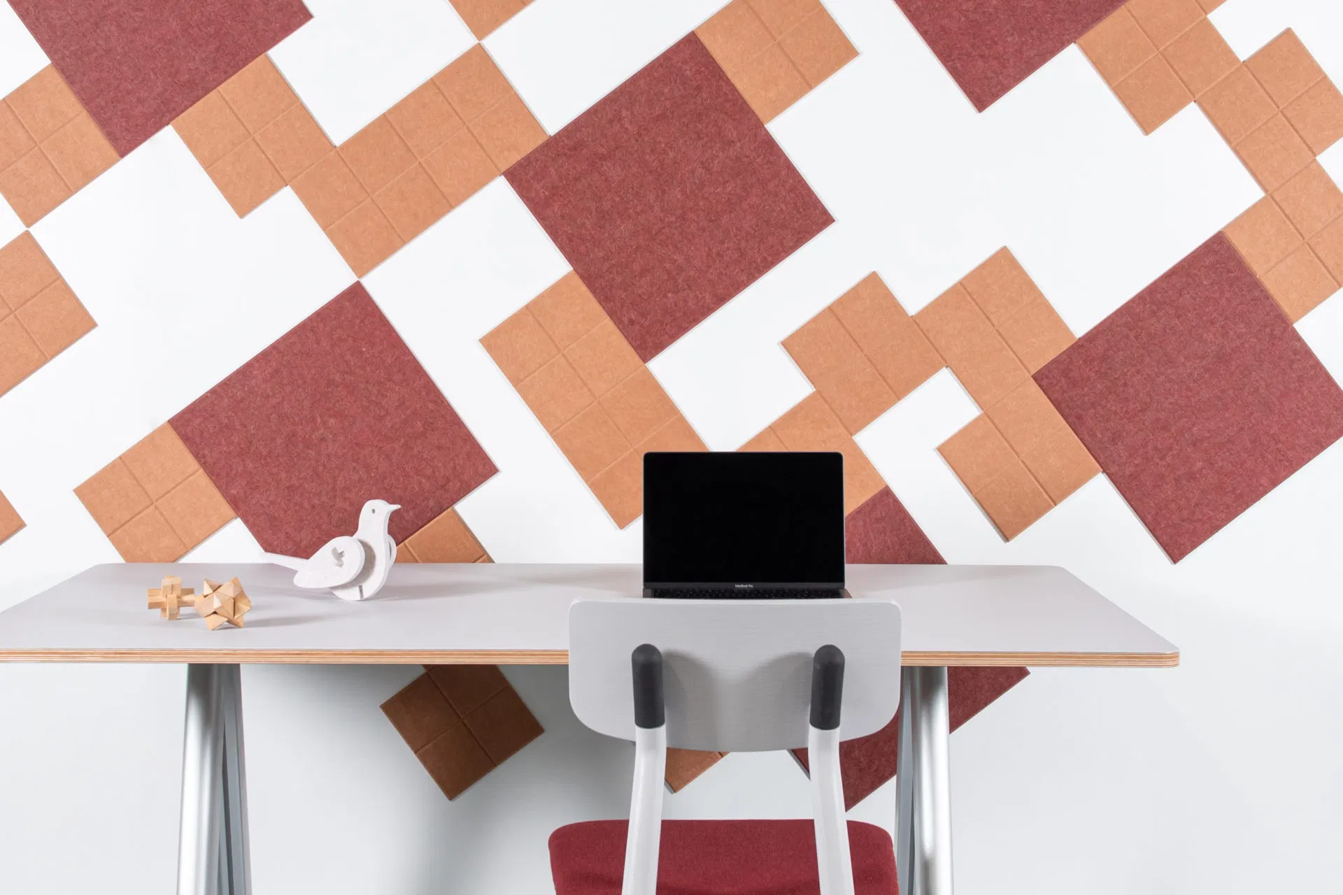 Decorative 9/12mmm Customization Acoustic Hexagonal Pet Felt 100% Polyester Acoustic Panel