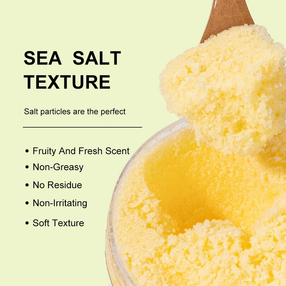 OEM Professional Vegan Body Exfoliating Skin Smoothing SPA Body Scrub