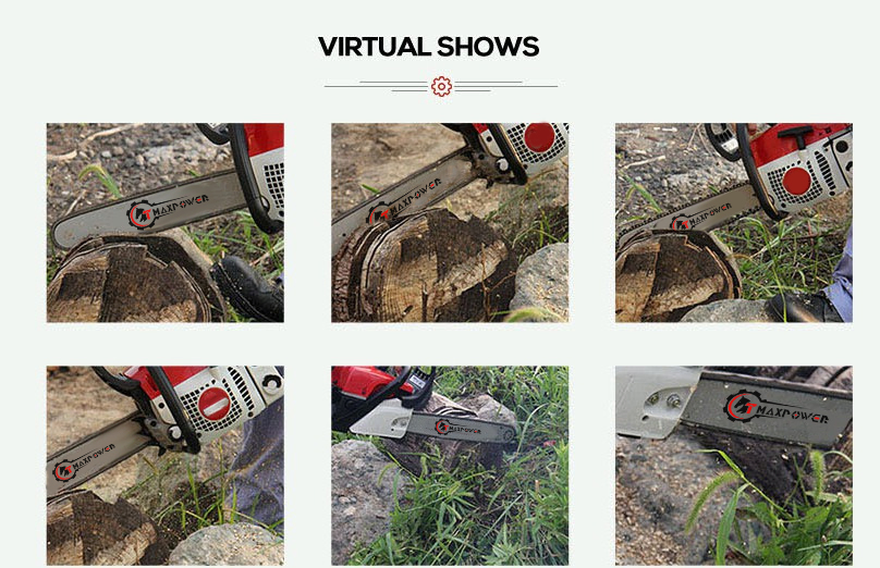 High Quality 55cc Chain Saw with 16in Chain and Bar TM-CS5800