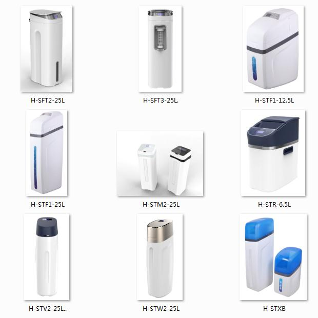 Water Softener 12.5L with Resin Active Carbon Filters and Automatic Valve Purification