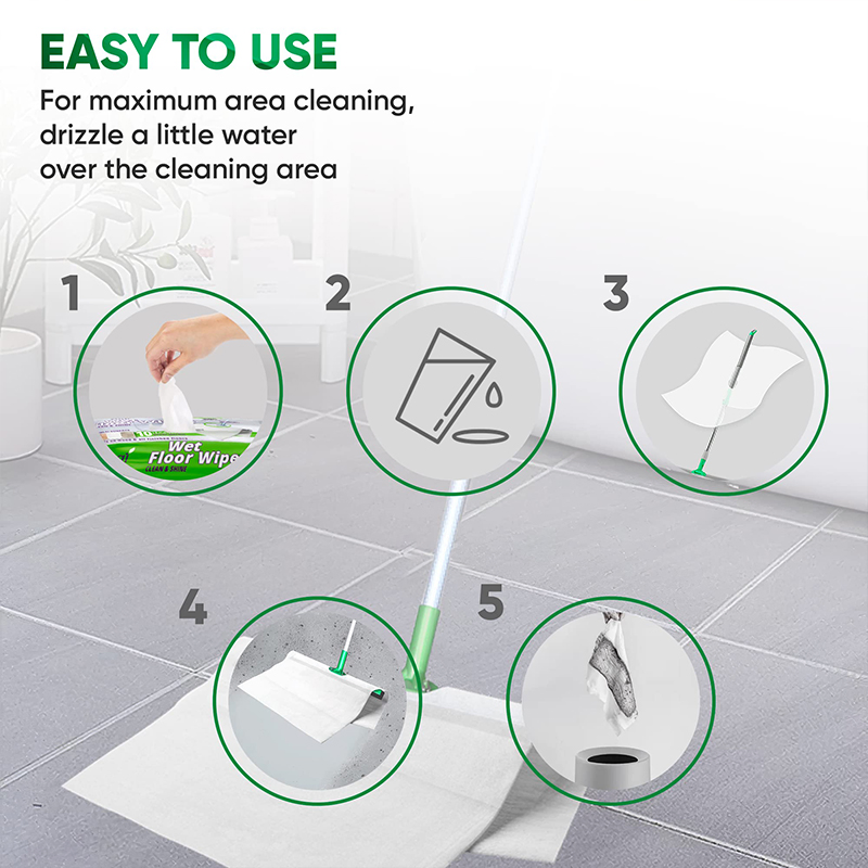 Biokleen Customized Household Cleaning Floor Wipes Disposable Floor Wipes