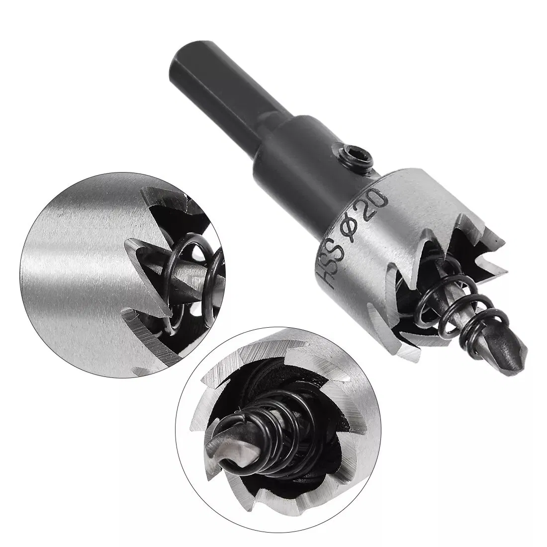 Tooljoy HSS Steel Hole Serration Kit Cutter Tool Set for Metal Wood Drill Bit Set