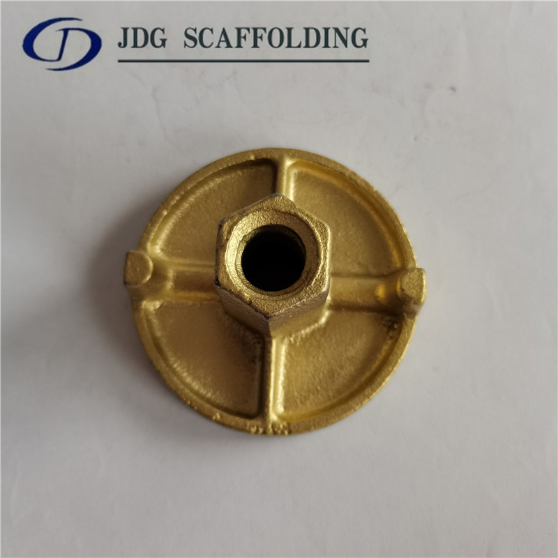 Formwork Casted Tie Rod Casting Wing Nut and Anchor Nut of 100mm