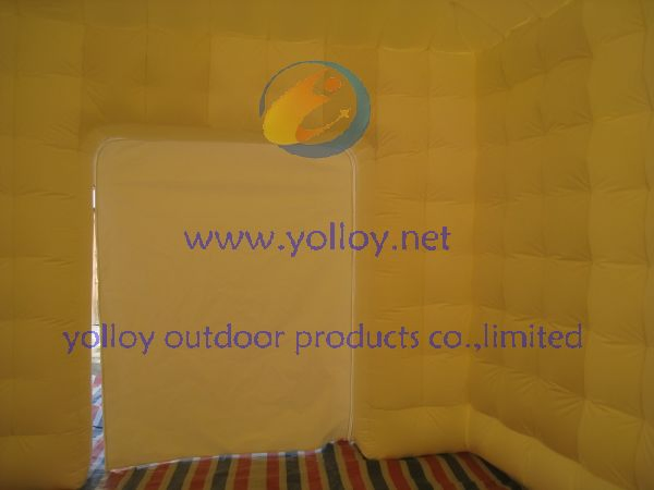 Cube Shape Inflatable Trade Show Tent