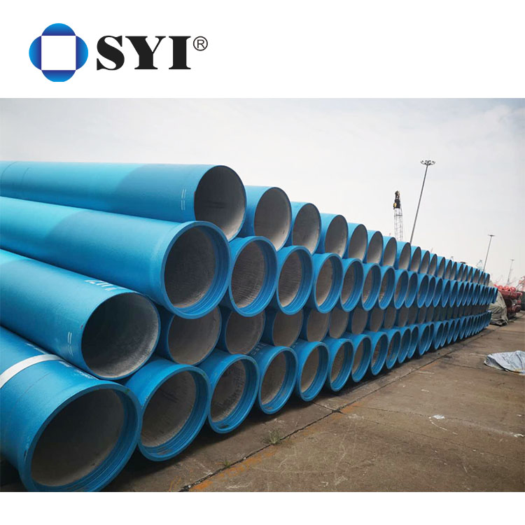 Syi Centrifugal Di Ductile Cast Iron Pipe ISO2531/En545 K9, C40 Class