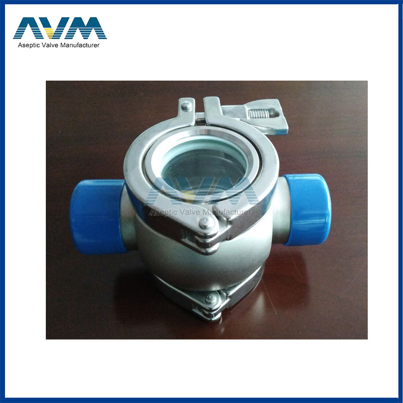 Tsi Type Flow Sanitary Stainless Steel Weld Sight Glass