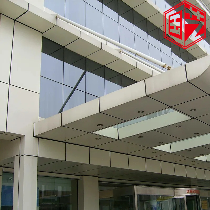 Metal Curtain Wall Aluminum Exterior Decoration Curtain Wall Panel