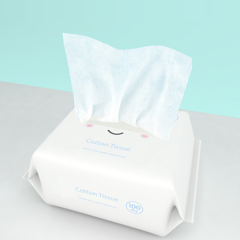 OEM China Skin-Friendly Disposable Cotton Soft Tissue Towel for Baby
