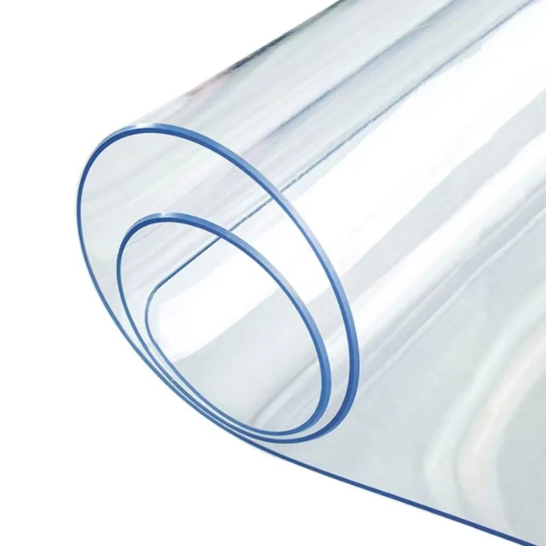 Elegant PVC Soft Glass Plate for Modern Home Accents